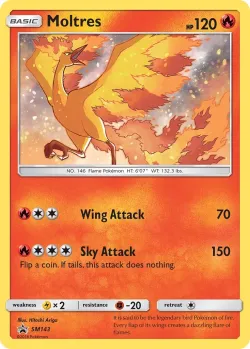 Moltres #SM143 · Pokémon
