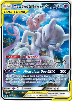 Mewtwo & Mew-GX #SM191 · Pokémon