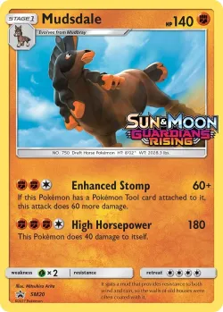 Mudsdale #SM20 · Pokémon