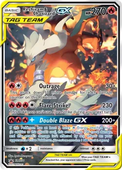 Reshiram & Charizard-GX #SM201 · Pokémon