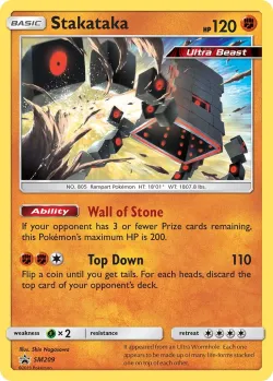 Stakataka #SM209 · Pokémon