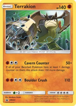 Terrakion #SM223 · Pokémon