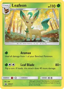 Leafeon #SM237 · Pokémon