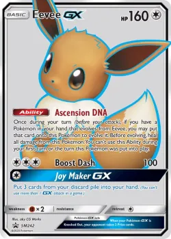 Eevee-GX #SM242 · Pokémon