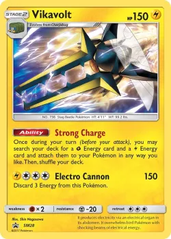 Vikavolt #SM28 · Pokémon