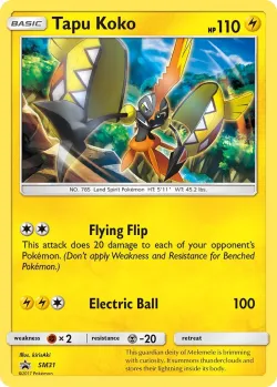 Tapu Koko #SM31 · Pokémon