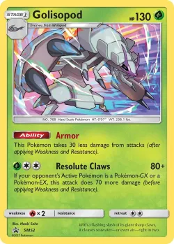 Golisopod #SM52 · Pokémon
