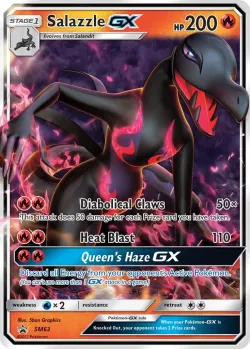 Salazzle-GX #SM63 · Pokémon