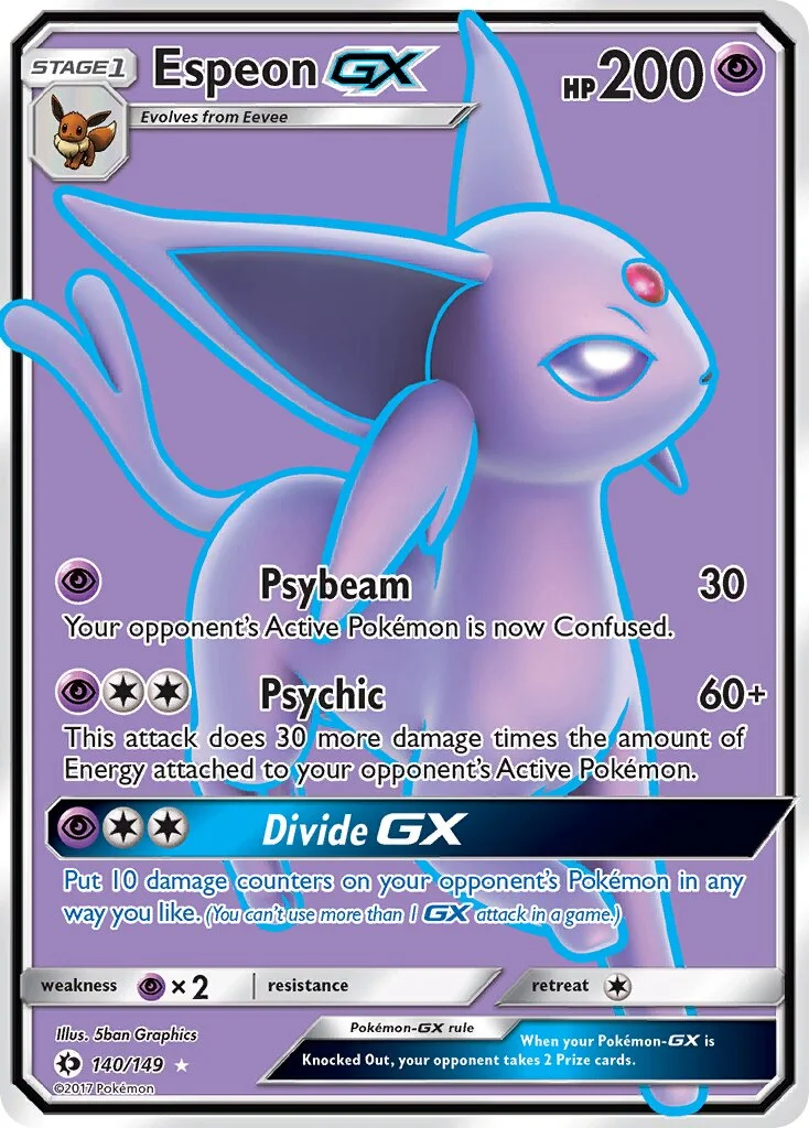 Espeon-GX 「SUM 140/149」「EN」