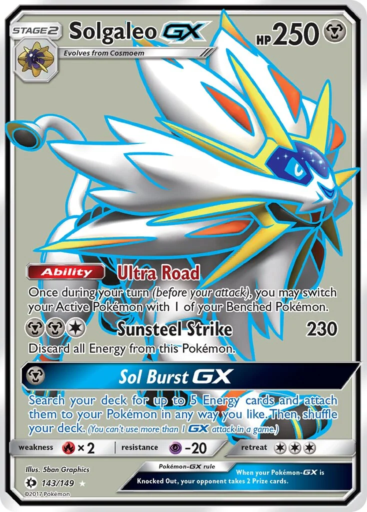 Solgaleo-GX 「SUM 143/149」「EN」