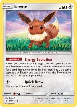 Eevee #101/149 · Pokémon