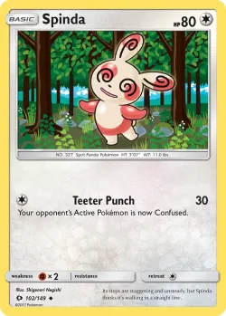 Spinda #102/149 · Pokémon