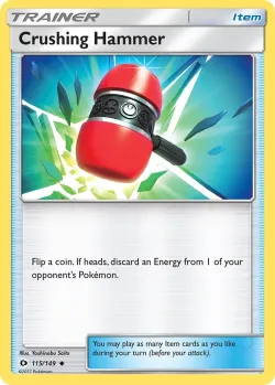 Crushing Hammer #115/149 · Pokémon
