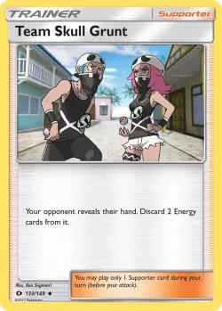 Team Skull Grunt #133/149 · Pokémon