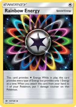 Rainbow Energy #137/149 · Pokémon