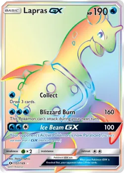 Lapras-GX 「SUM 151/149」「EN」