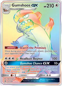 Gumshoos-GX 「SUM 157/149」「EN」