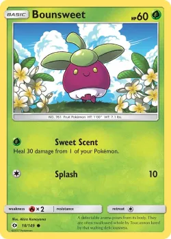 Bounsweet #18/149 · Pokémon