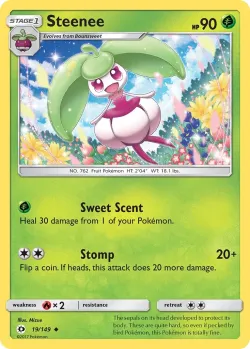 Steenee #19/149 · Pokémon