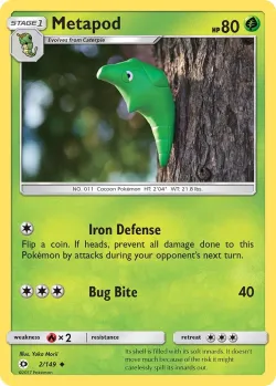 Metapod #2/149 · Pokémon