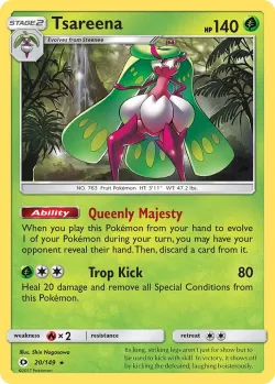 Tsareena #20/149 · Pokémon