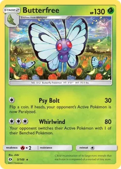 Butterfree #3/149 · Pokémon