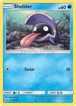 Shellder #33/149 · Pokémon