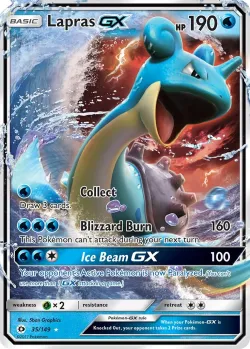 Lapras-GX #35/149 · Pokémon