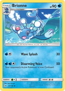 Brionne #40/149 · Pokémon