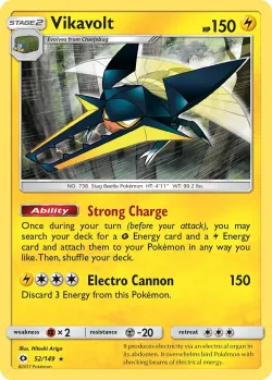 Vikavolt #52/149 · Pokémon