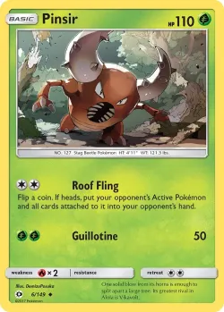 Pinsir #6/149 · Pokémon