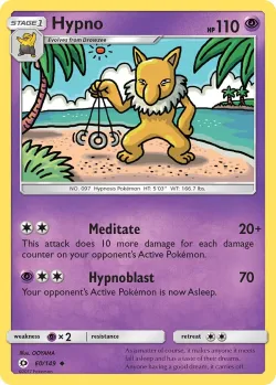 Hypno #60/149 · Pokémon