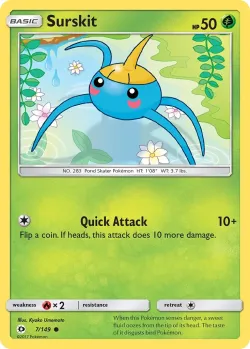Surskit #7/149 · Pokémon