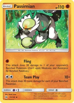 Passimian #73/149 · Pokémon