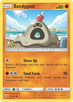 Sandygast #74/149 · Pokémon