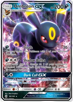 Umbreon-GX #80/149 · Pokémon