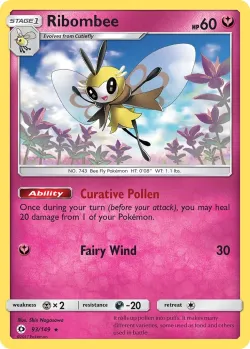 Ribombee #93/149 · Pokémon