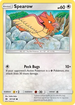 Spearow #97/149 · Pokémon