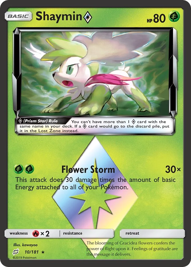 Shaymin ◇ 「TEU 10/181」「EN」