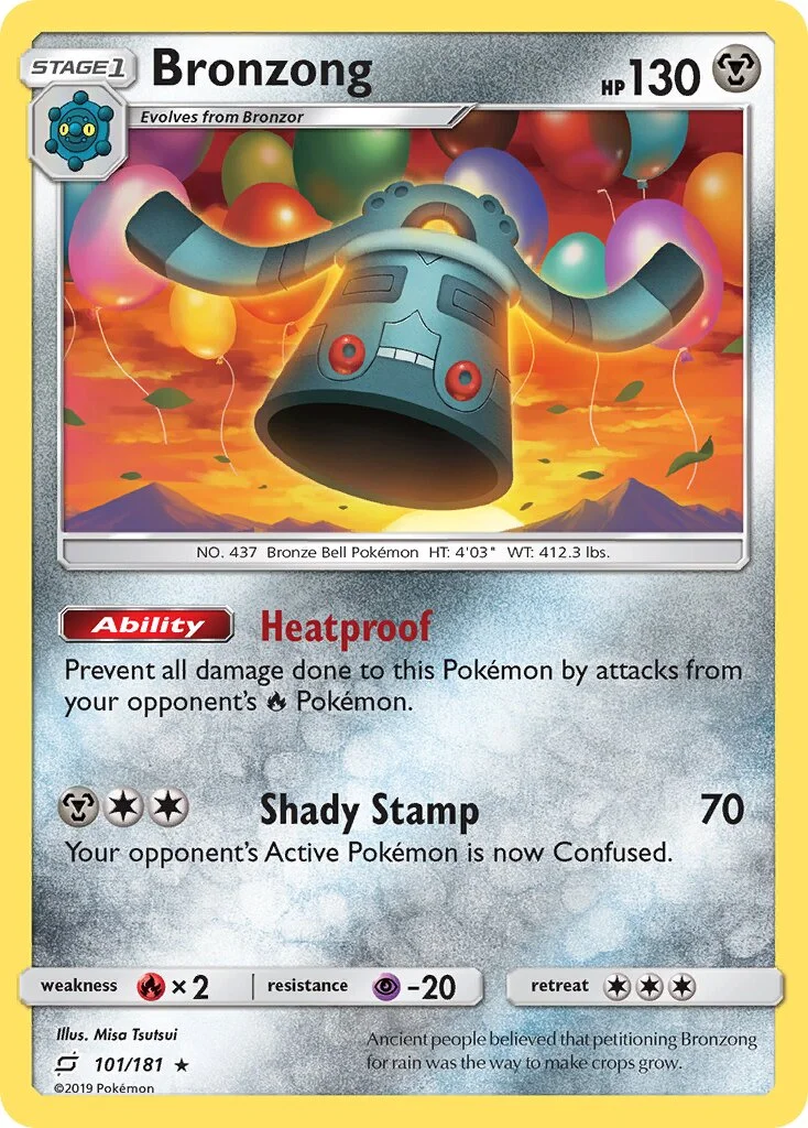Bronzong 「TEU 101/181」「EN」