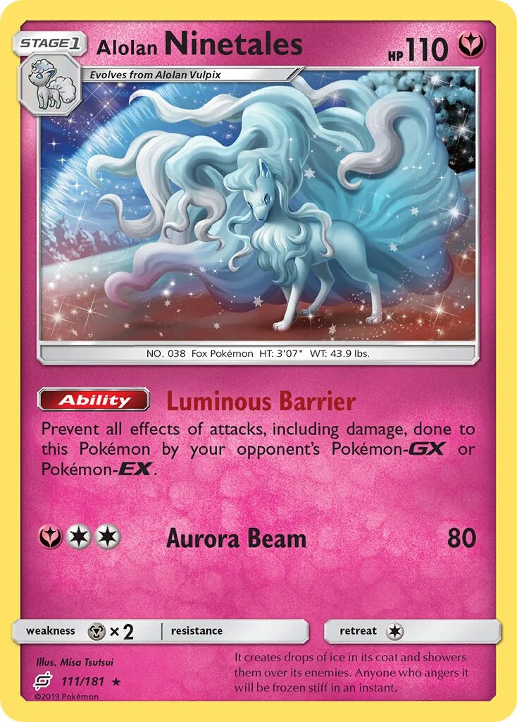Alolan Ninetales 「TEU 111/181」「EN」