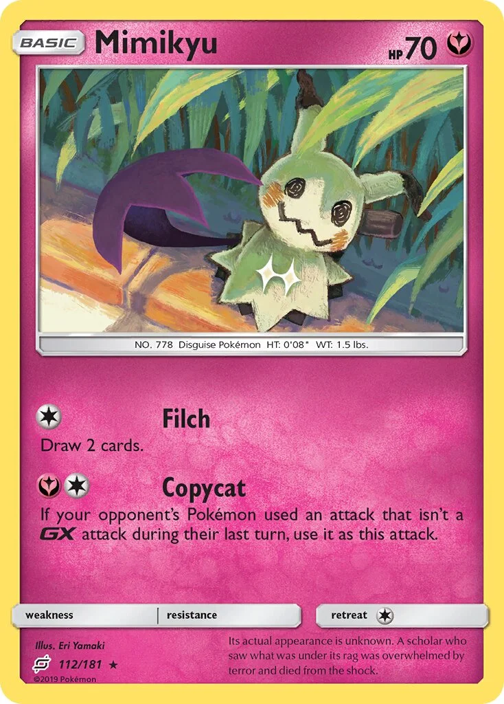 Mimikyu 「TEU 112/181」「EN」