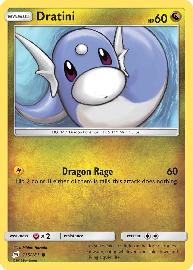Dratini 「TEU 116/181」「EN」