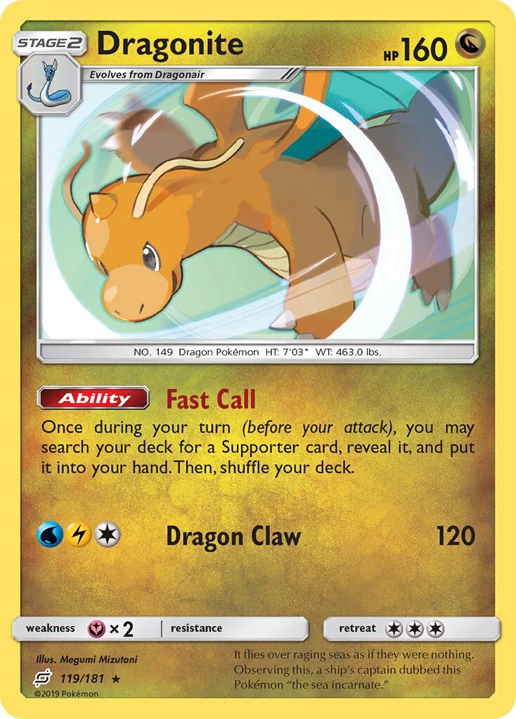 Dragonite 「TEU 119/181」「EN」