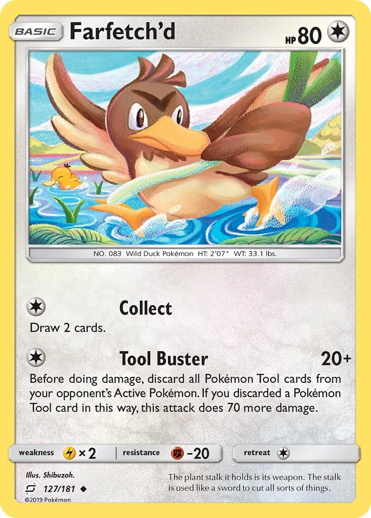 Farfetch'd 「TEU 127/181」「EN」