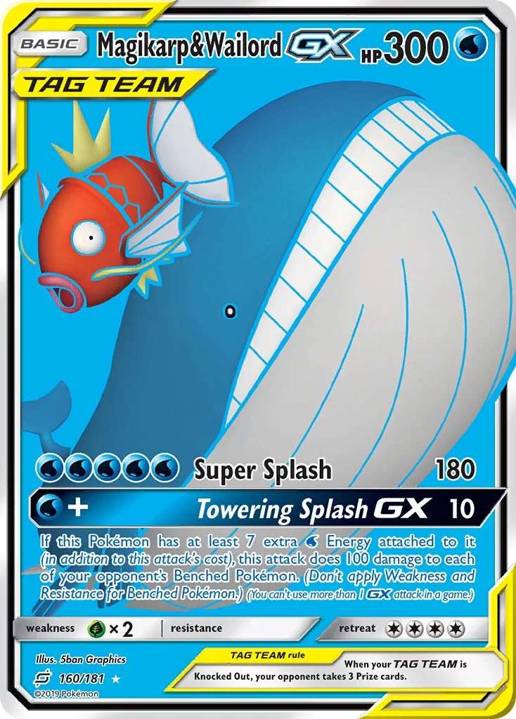 Magikarp & Wailord-GX 「TEU 160/181」「EN」
