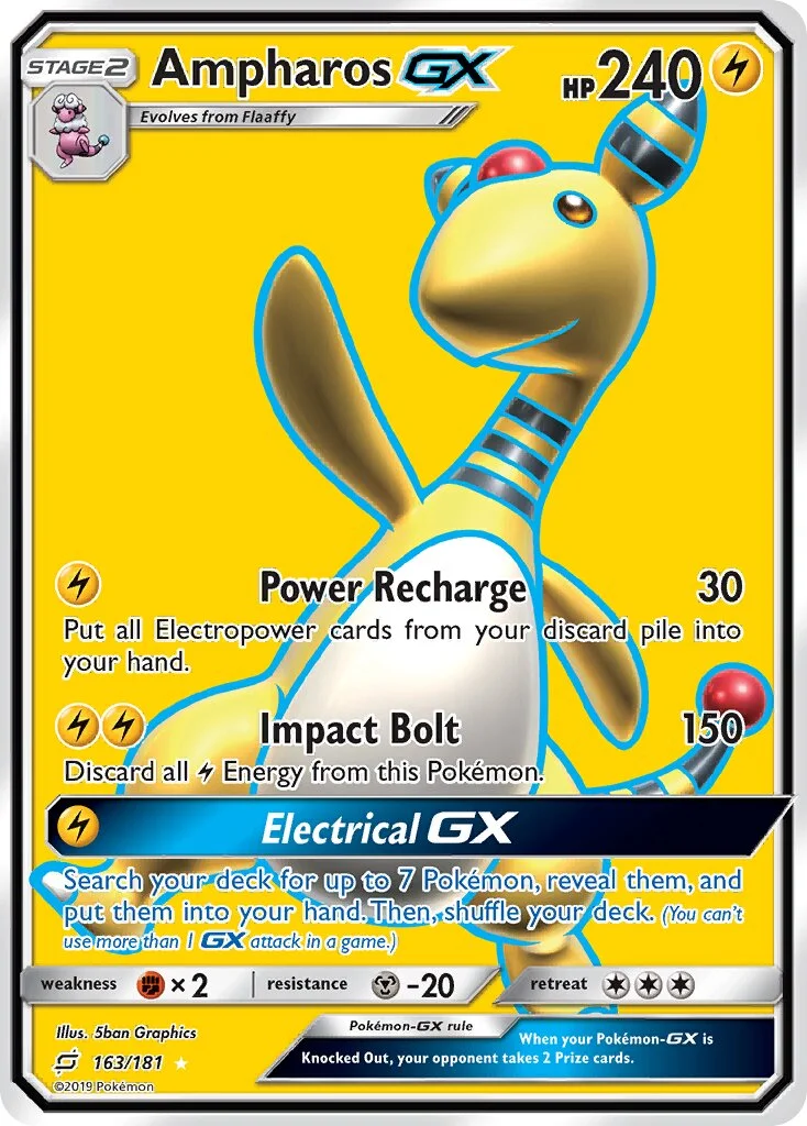 Ampharos-GX 「TEU 163/181」「EN」