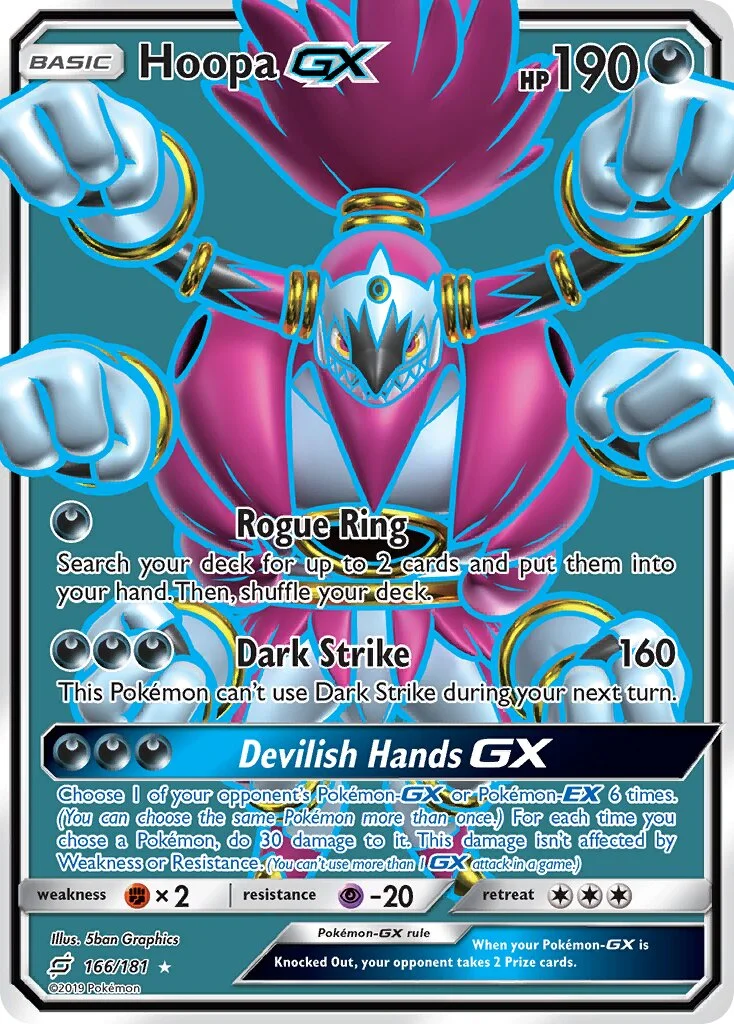 Hoopa-GX 「TEU 166/181」「EN」