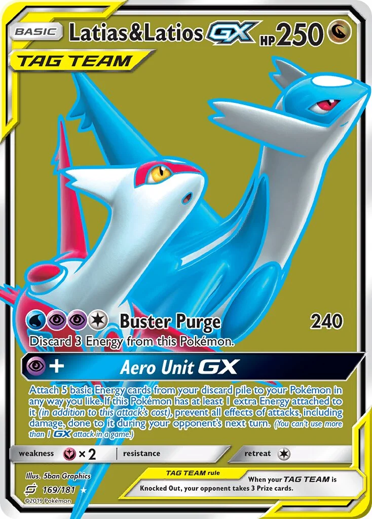 Latias & Latios-GX 「TEU 169/181」「EN」