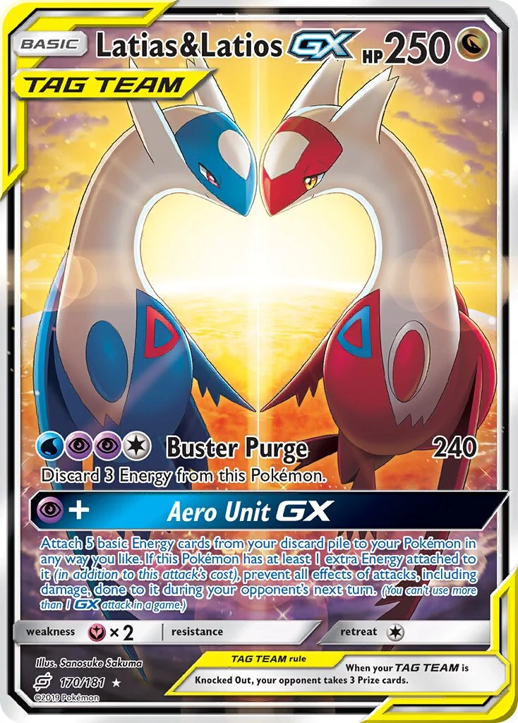 Latias & Latios-GX 「TEU 170/181」「EN」
